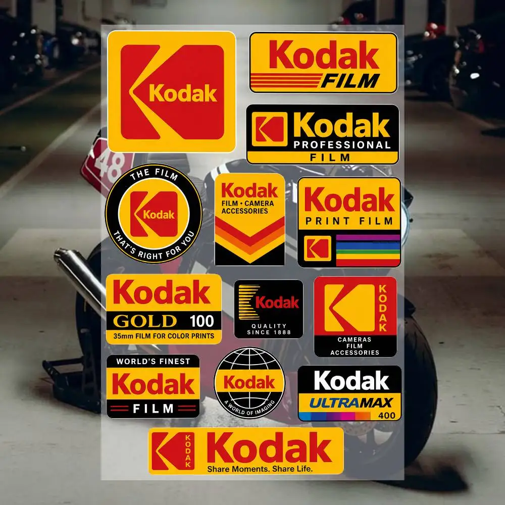 K-odaK- Ästhetische Graffiti-Aufkleber Wasserfeste PVC-Sticker für Auto Motorrad Skateboard Helm Notizbuch