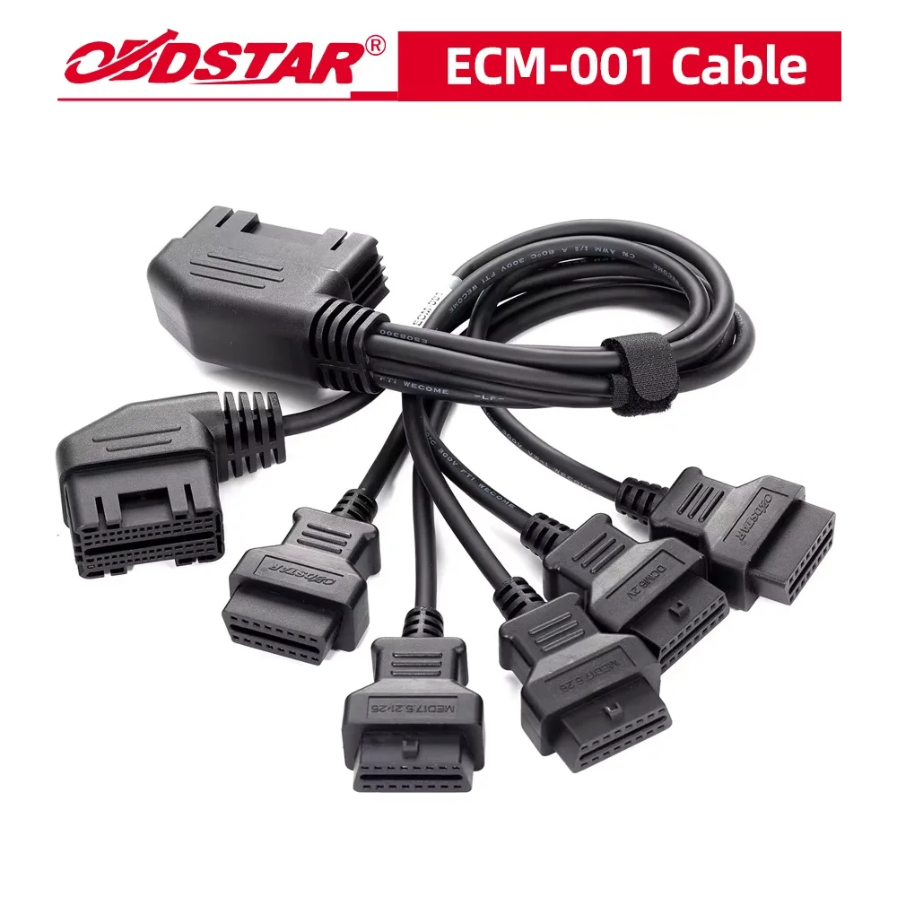 OBDSTAR ECM-001 Cable for X300 Classic G3/ DC706 Read IMMO Data ECU Flasher for DCM6.2V MED17.5.25 MED17.5.21 ME17.5.22 EDC17C64