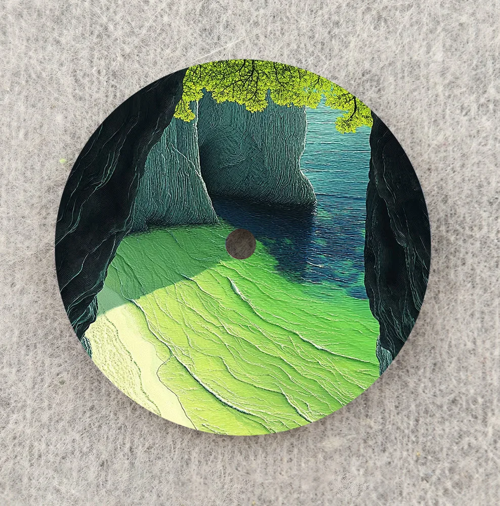 Quadrante NH35 Quadrante paesaggio naturale Quadrante da 28,5 mm Quadrante NH36 Quadrante colorato adatto NH35/NH36 Movimento Orologio Parti di ricambio Quadrante personalizzato