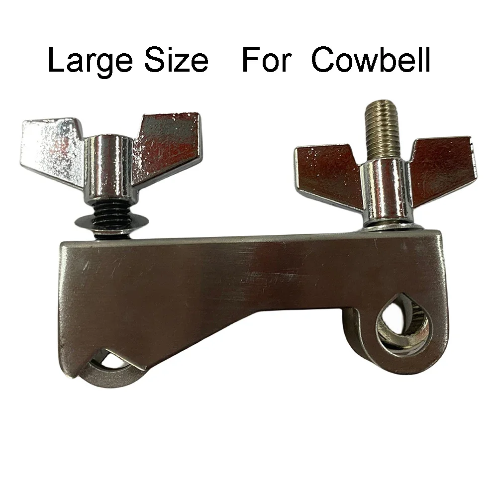 Sturdy Drum Cowbell Holder Fixed Knob  Reliable Clamp Repairing Support Clip Parts for Jazz Drums and Cowbells