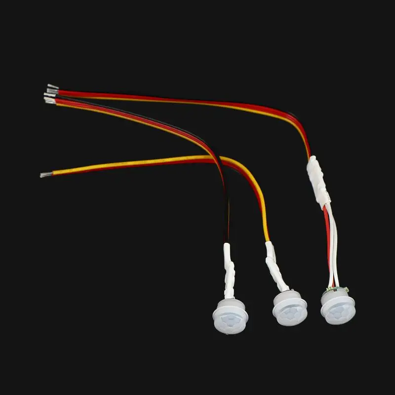 1/2/3Pcs DC3-24V PIR Motion Sensor Auto On/Off LED Infrared Human Body Detection For Cabinet Closet Stairs Hallway