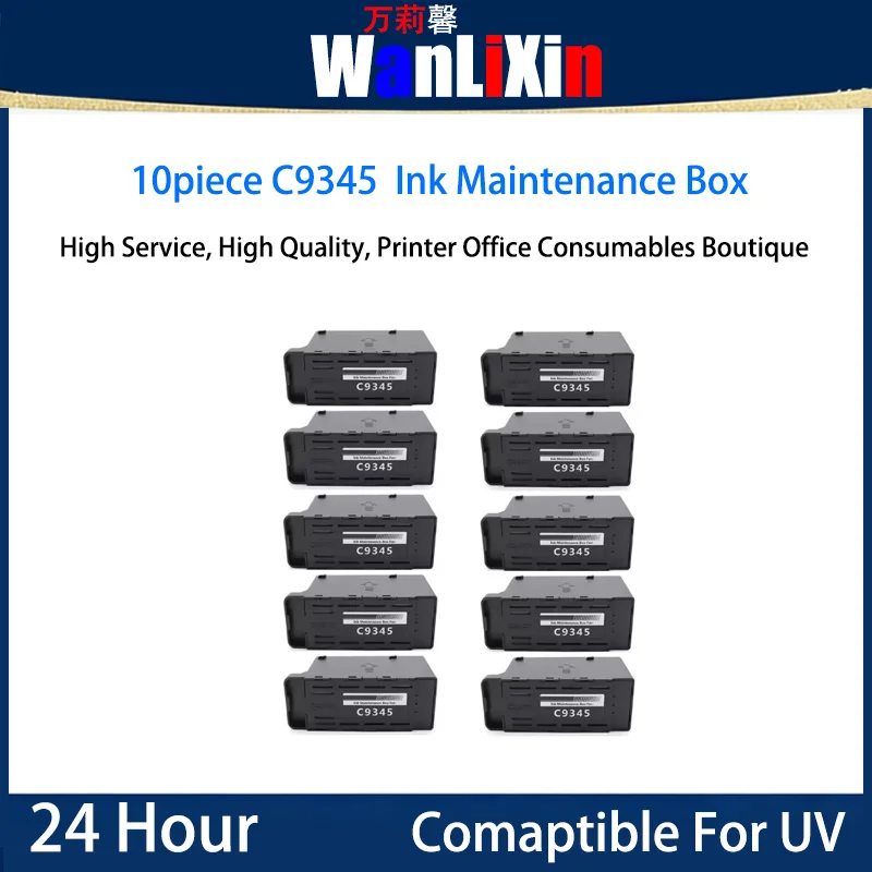 

10PCS C9345 Ink Maintenance Box for EPSON L8180 L8050 L8160 L15158 L15168 L15180 L18050 M15180 M16680 16680 ET 8500 8550 18100