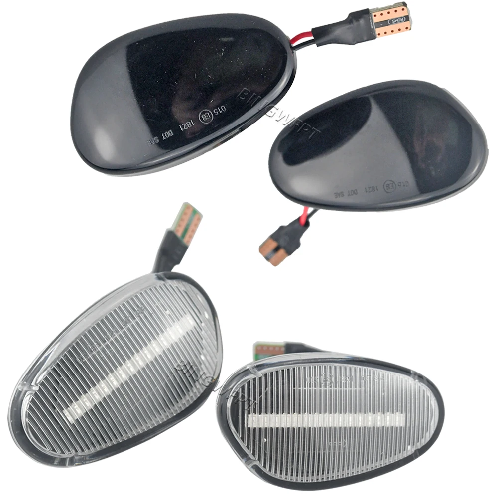 Włączony kierunkowskaz dynamiczne LED do samochodu ALFA ROMEO 145 146 typ 930 1994 1995 1996 1997 1998 1999 2000 sekwencyjny kierunkowskaz w lusterku