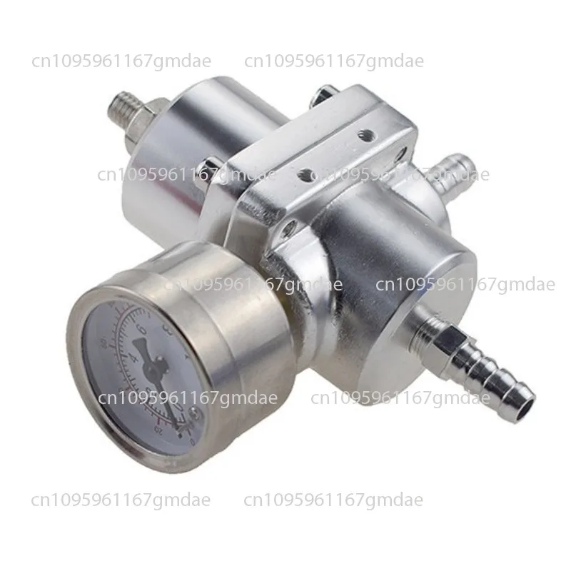 Universal Adjustable Fuel Pressure Regulator 4 Way Fuel Booster Kit Car Modification Performance