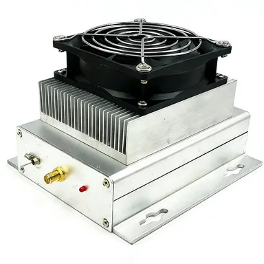 300MHz 60W RF Power Amplifier 285-315MHz Half Duplex Extended Range Power Amplifier Walkie-talkie Amplification Mode