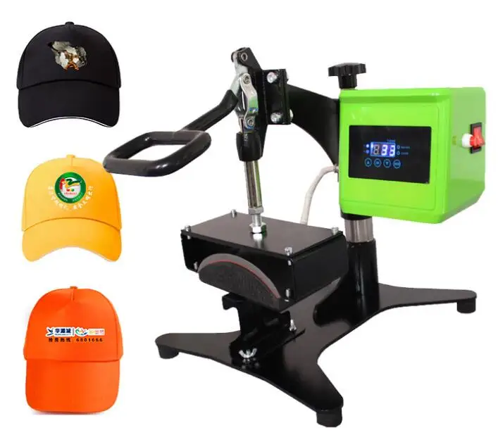 Cap Hat Label LOGO Printer sublimation Machine stamp Pattern equipment Heat Press Transfer Machine