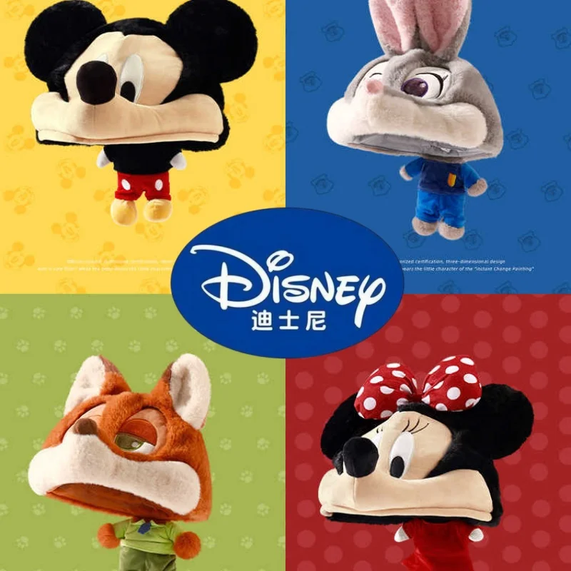 

Новый в наличии креативный мультфильм Дисней Микки и Минни игрушечная шляпа милая девушка вечерние реквизит для косплея девушка праздничный подарок