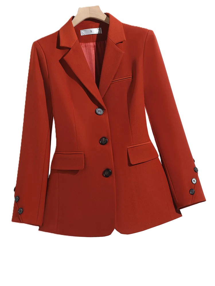 

Модный серо-черный женский деловой пиджак для работы