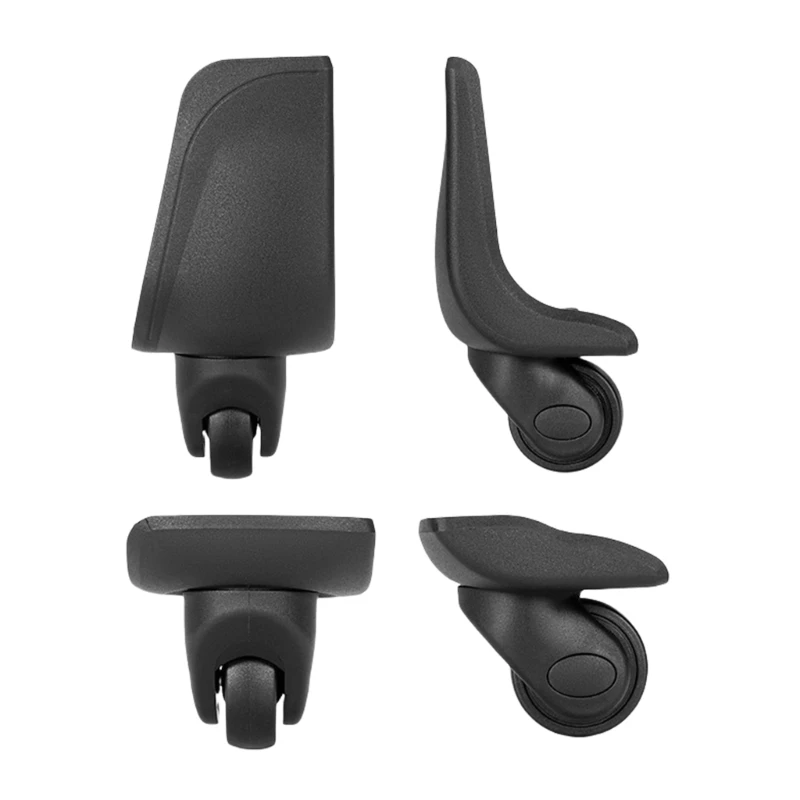 

4 Pcs Trolley Case Luggage Mute Luggage Mute Left & Right Casters Suitcase Replacement Parts