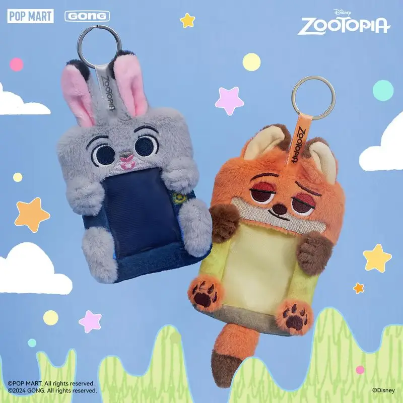 Resonance Gong Disney Zootopia Plush Card Set Judy Nick Card Pack Anime Cute Birthday Gift In Stock