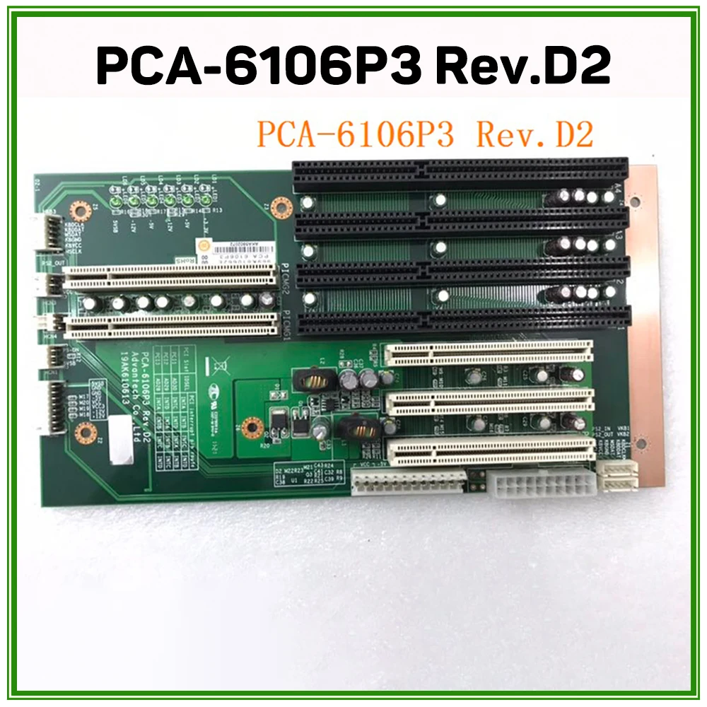 

Для Advantech Industrial Control Base Plate PCA-6106P3 Rev.D2