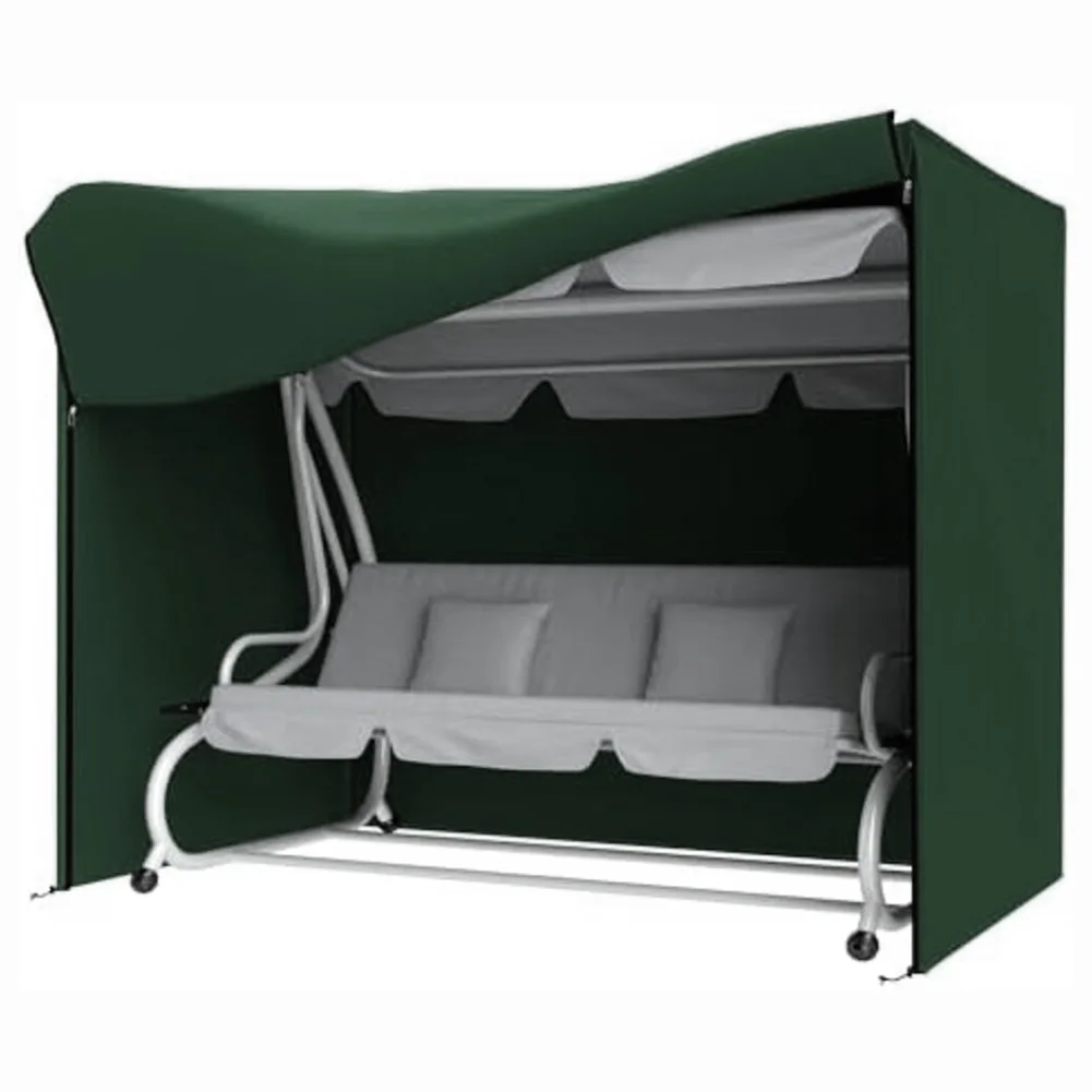 

Для садовой мебели, чехол для уличной мебели, чехол для качелей для патио, садовая релаксация, как показано на рисунке, простая установка, чехол для качелей