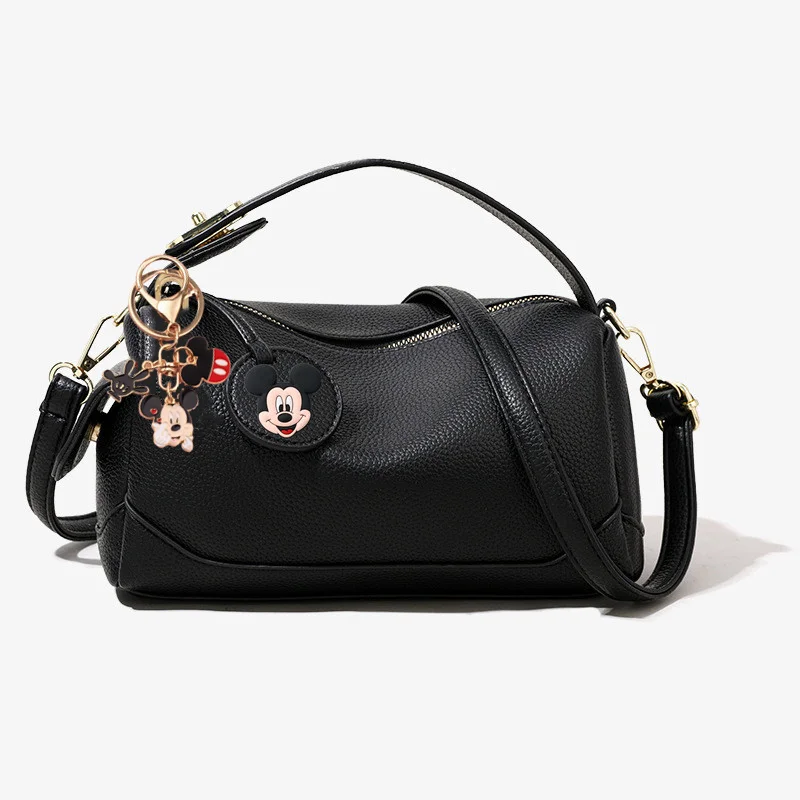 

Disney Микки Маус женская новая сумка через плечо из мягкой кожи большая вместительная пригородная подушка сумка через плечо модная сумка