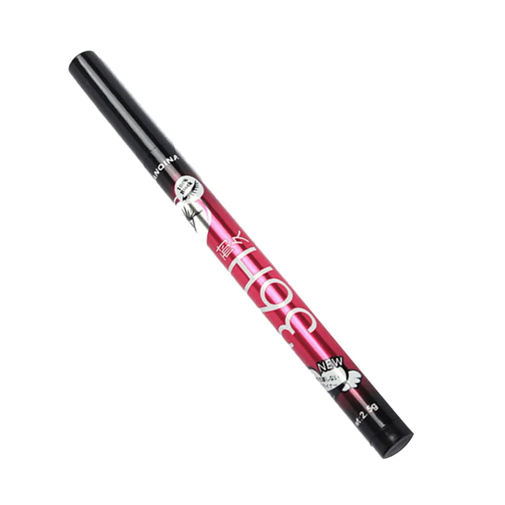 Wasserdichter flüssiger schwarzer 12 cm feiner Spitze, einfacher, schnell trocknender, langlebiger Eyeliner, flüssiger Eyeliner-Stift, Bleistift für Damen-Make-up