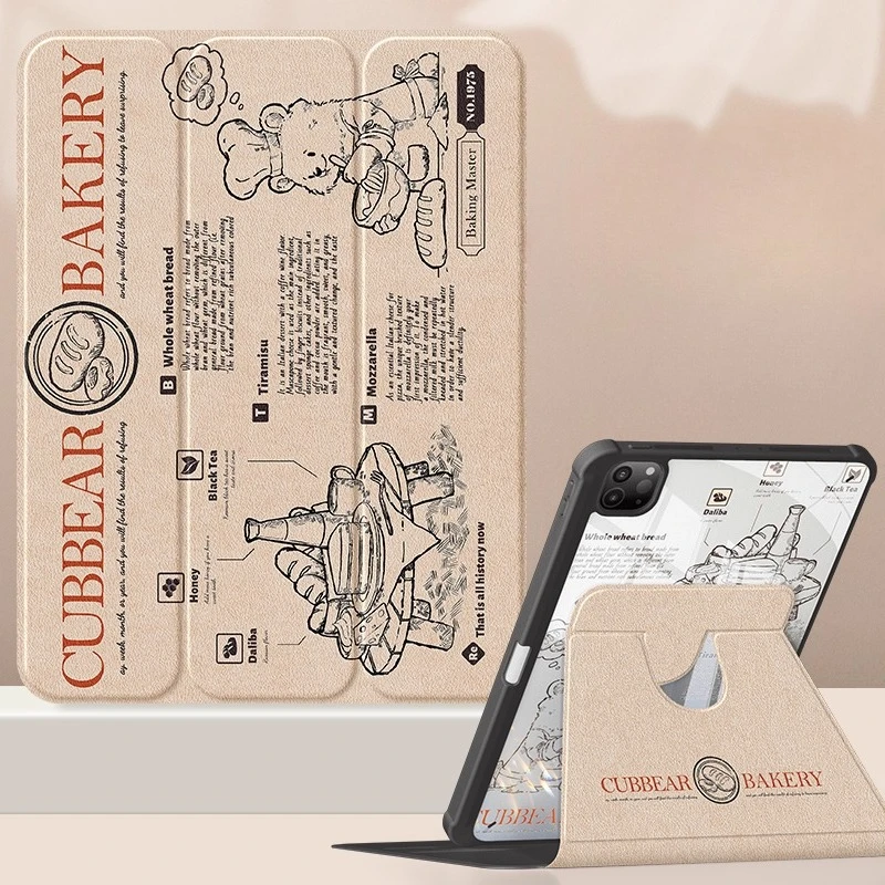 

Чехол с ретро-принтом для iPad Funda iPad A16 11 дюймов Pro 4 5 6 12,9 дюйма, чехол для планшета Ipad Air3 4 5 Mini 6 7 10, 11-го поколения, защитный чехол