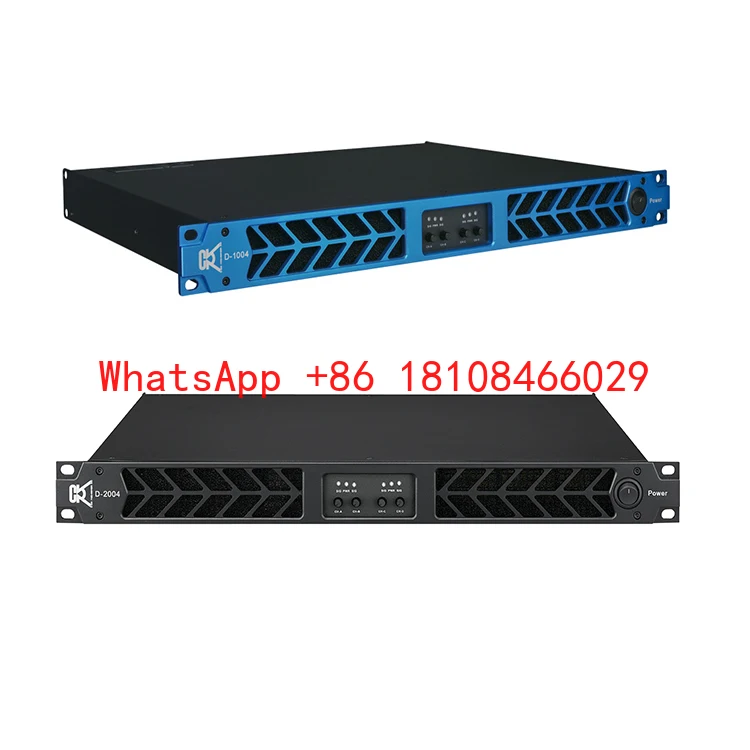 D1504 Professional Acoustic 4 Channel High Power Amplifier