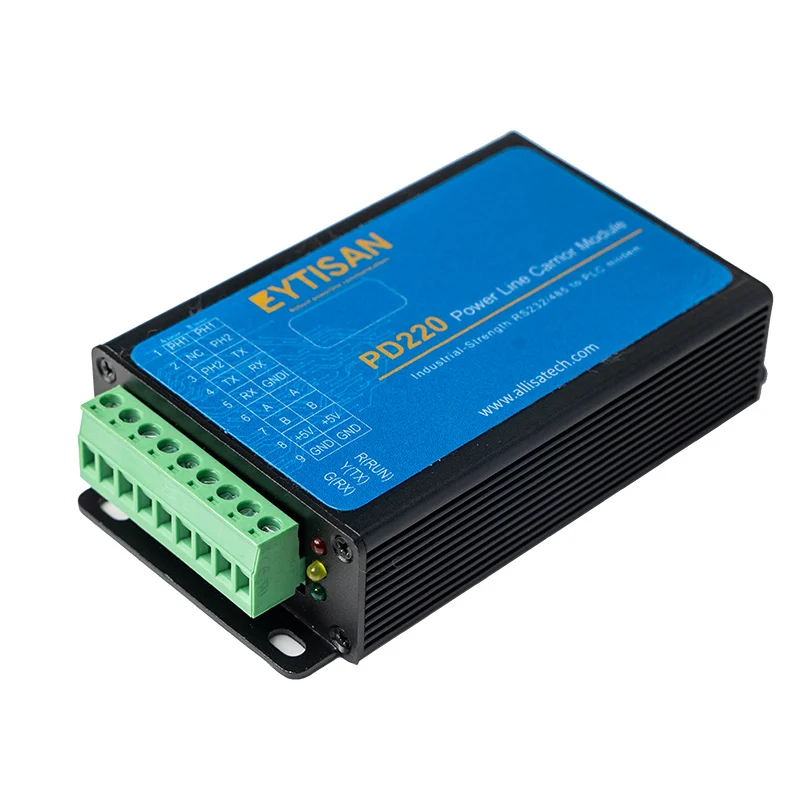 Carrier Module/Power Line Communication/Industrial Grade Anti-interference RS232 RS485 Interface/AC/DC Universal