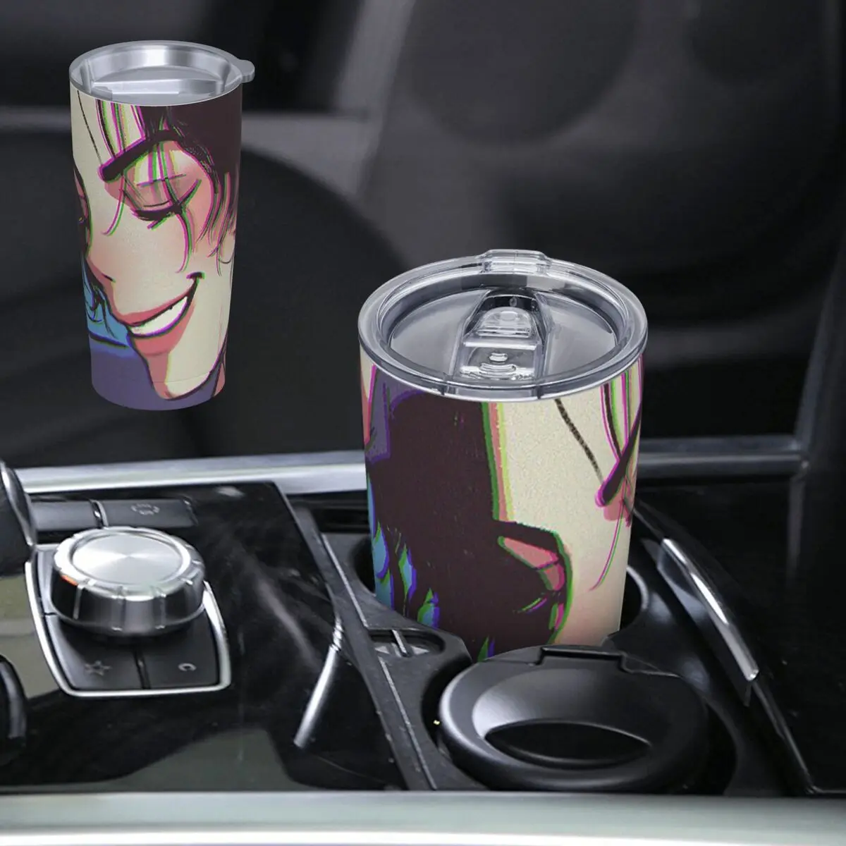 The King Of Pop Michael Jackson Stainless Steel Tumbler Vacuum Insulated Mug Thermal Cold Cup Straws With Lid 20oz