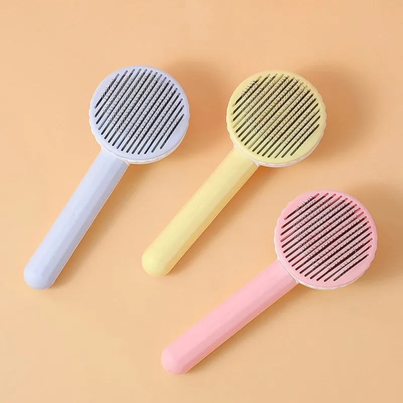 Cat Brush Pet Grooming Brush for Cats Remove Hairs Pet Cat Hair Remover Pets Hair Removal Comb Puppy Kitten Grooming Accessories