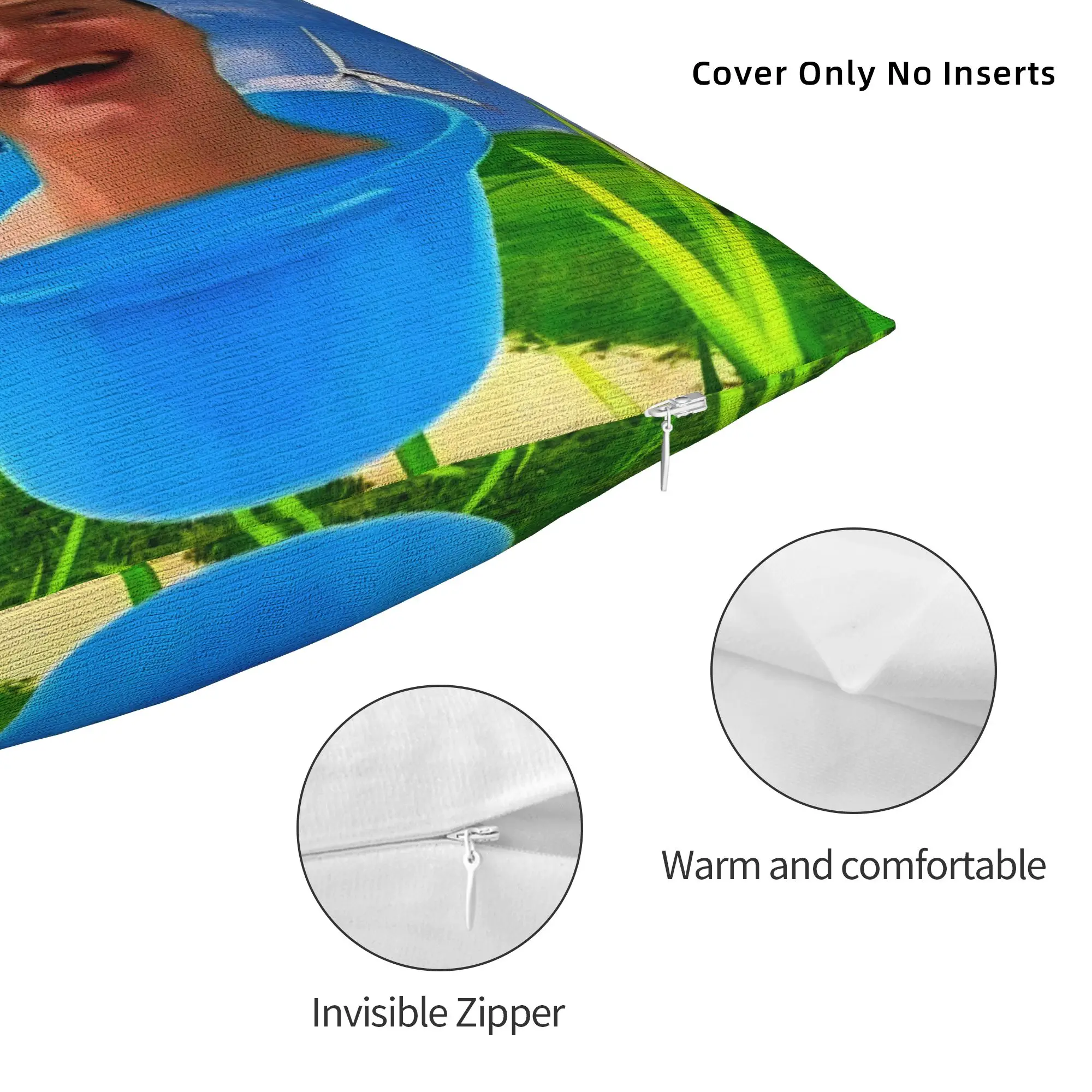 Mellstroy Viral Meme Funny Pillowcase Printed Polyester Cushion Cover Decor Humor Internet Pillow Case Cover Bed Zipper