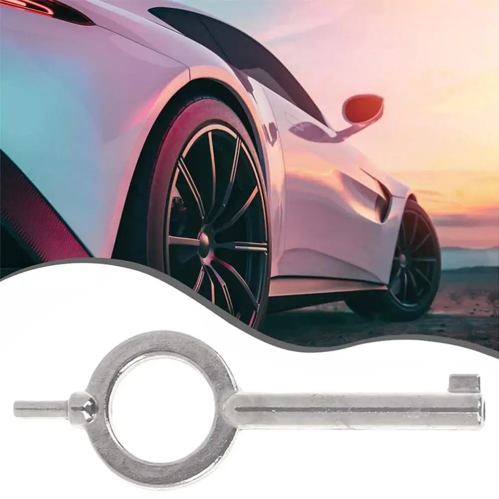 

1 PCS American Style Universal Flat Key Blank Special Zinc Key Lock Cuffs Issue Key Handcuff Enforcement Hand Law M2K8
