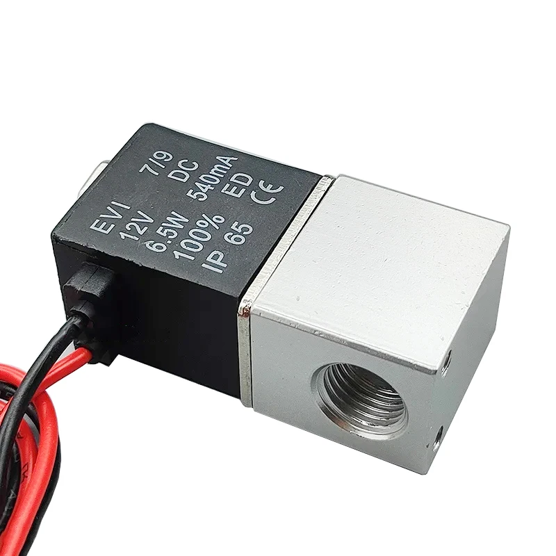 Электромагнитный клапан Compressor Valve 12V 24V AC 110V 220V Solenoid Valve 1/4'' 1/8'' 2-Way Normally Closed Direct-acting Pneumatic for Water Пневматика — деталь 2