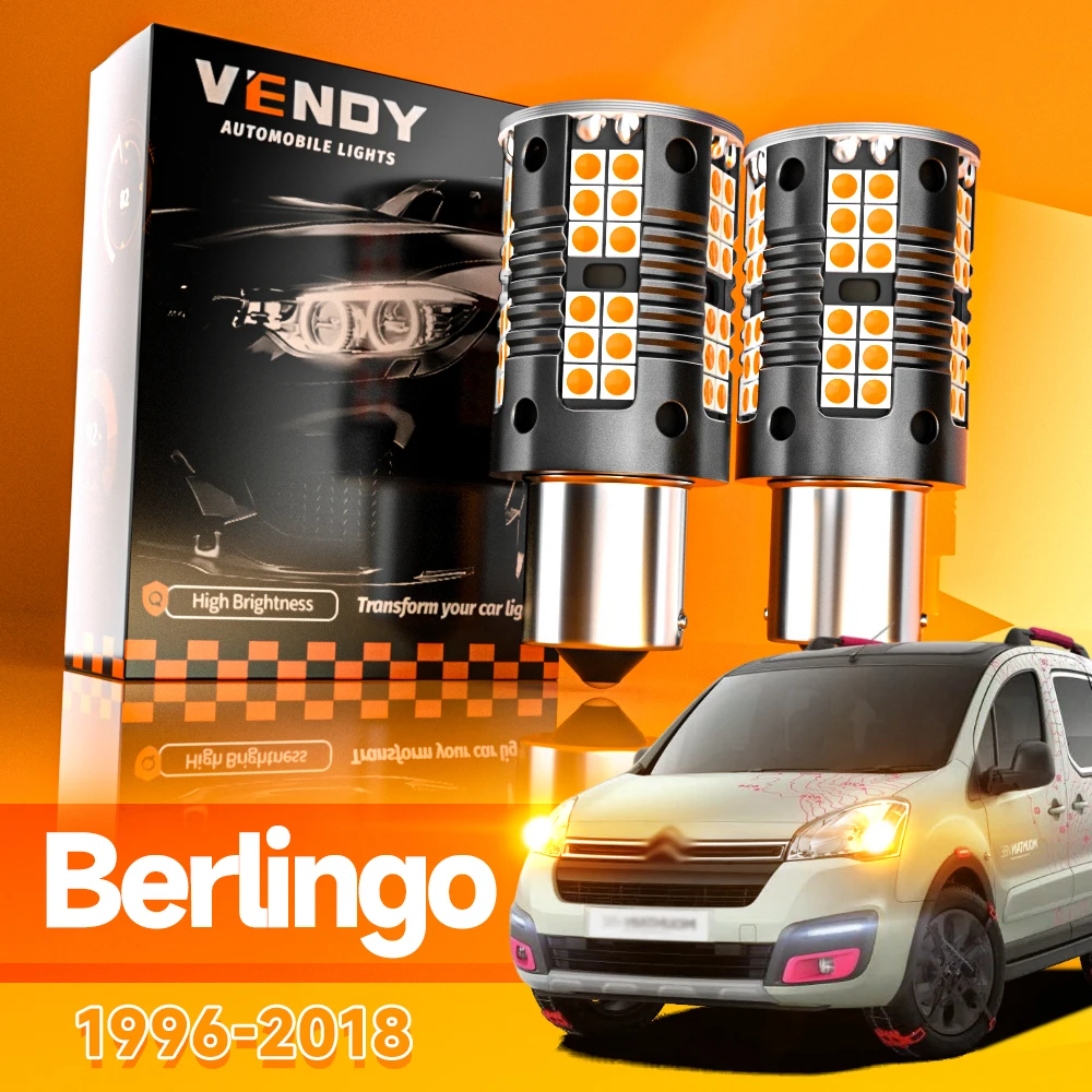 

2pcs For Citroen Berlingo 1996-2018 LED Turn Signal Light Turning Lamp 2008 2009 2010 2011 2013 2015 2016 2017 Canbus Accessorie