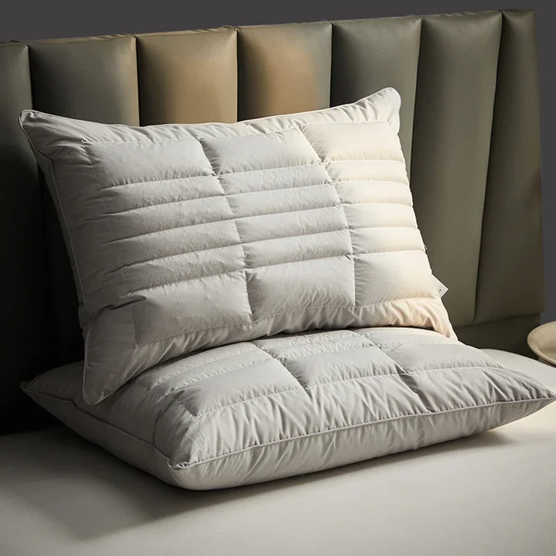 Traditional Buckwheat Standard Size Pillow Neck Support for Back and Side Sleepers or As A Meditation Cushion 48x74x12cm