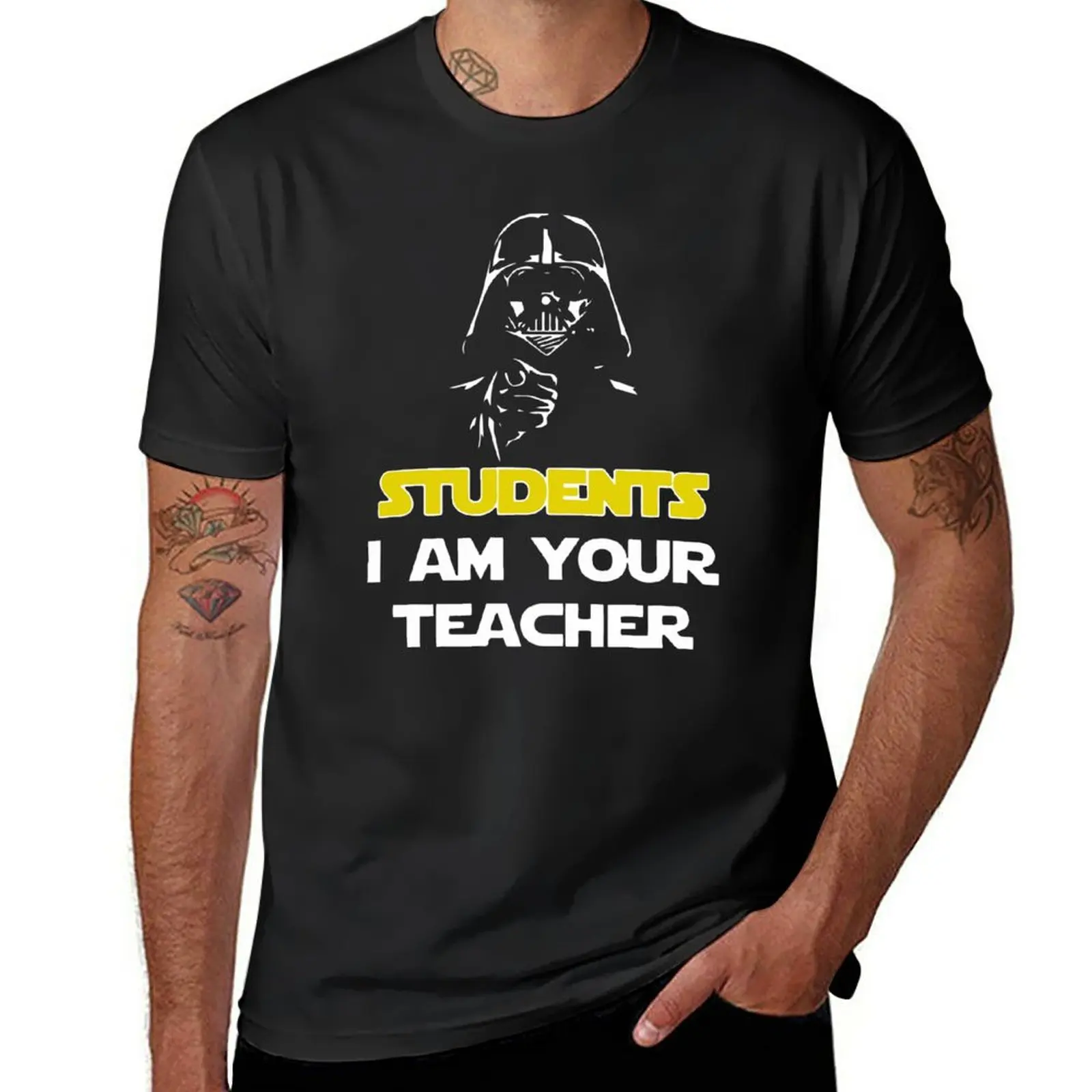 

Students, I am your teacher T-Shirt graphics quick drying quick-drying t shirt men