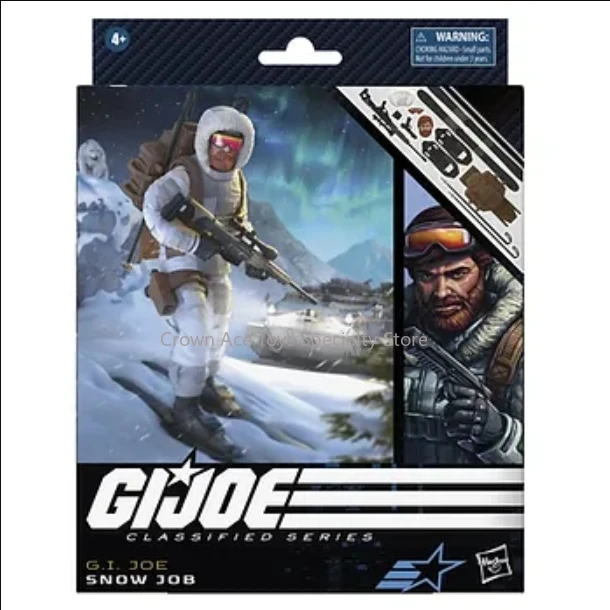 Hasbro Pulse G.I. Joe Classified Series Snow Job Tripwire Boxed Deluxe Action Figures Trendy Collectible Toys Doll Holiday Gifts