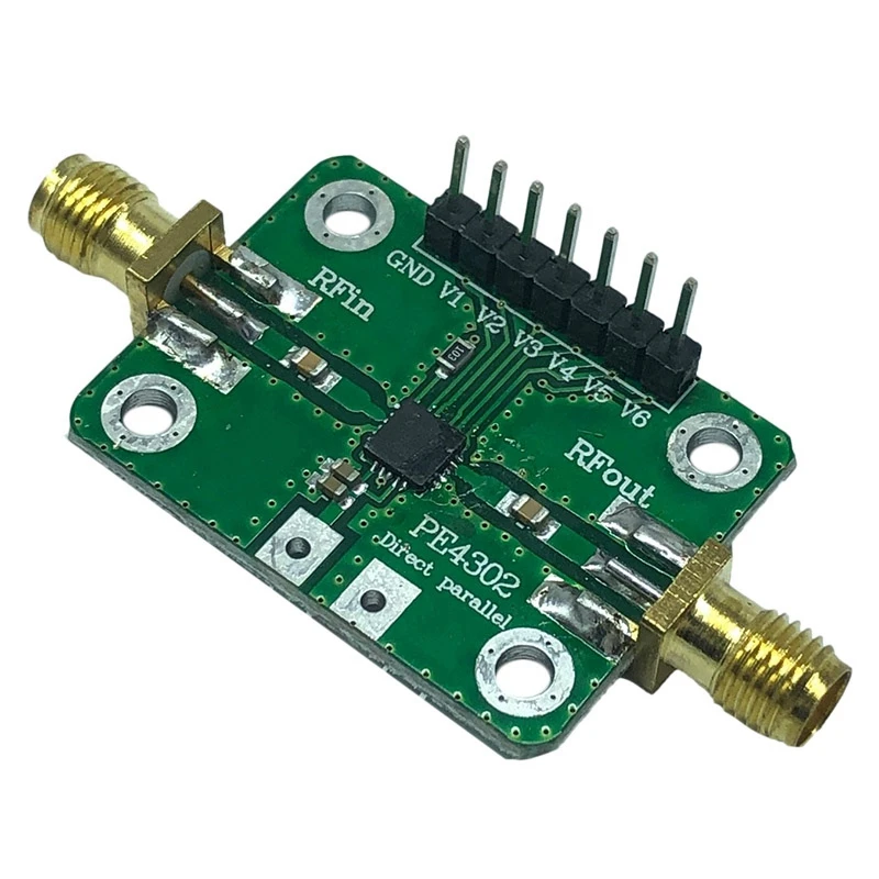 

Numerical Control Attenuator, 1Mhz-4Ghz PE4302 Parallel Immediate Mode RF Attenuator Module