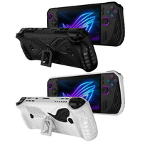For ASUS ROG ALLY X Game Console Protective Cover With Bracket TPU Soft Protective Shell Shockproof Protector Case