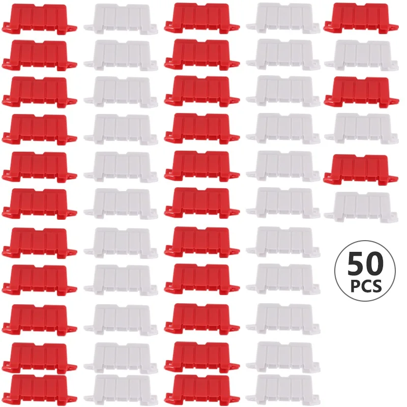 50 szt. Bariera drogowa tor wyścigowy driftu samochodu RC dla 1/10 1/14 1/16 1/18 1/28 zdalnie sterowana ciężarówka HSP Tamiya HPI Kyosho DIY części