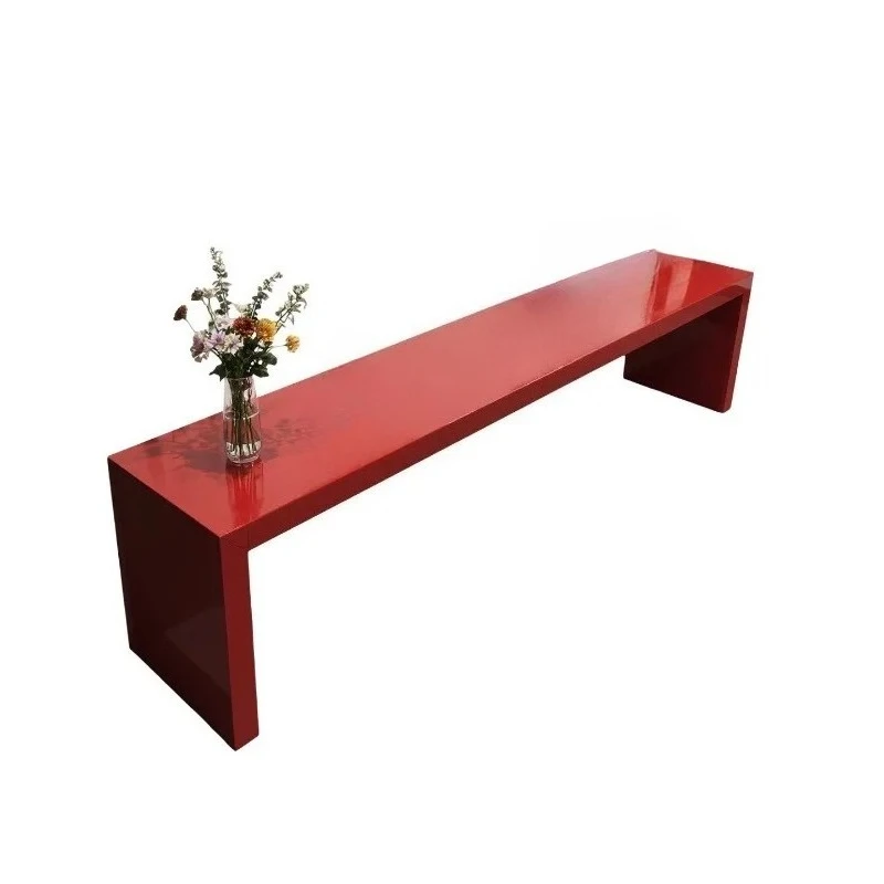 Clothing Store  Red Creative Water Platform Internet Celebrity Display Table Shoe Store Women's Clothing