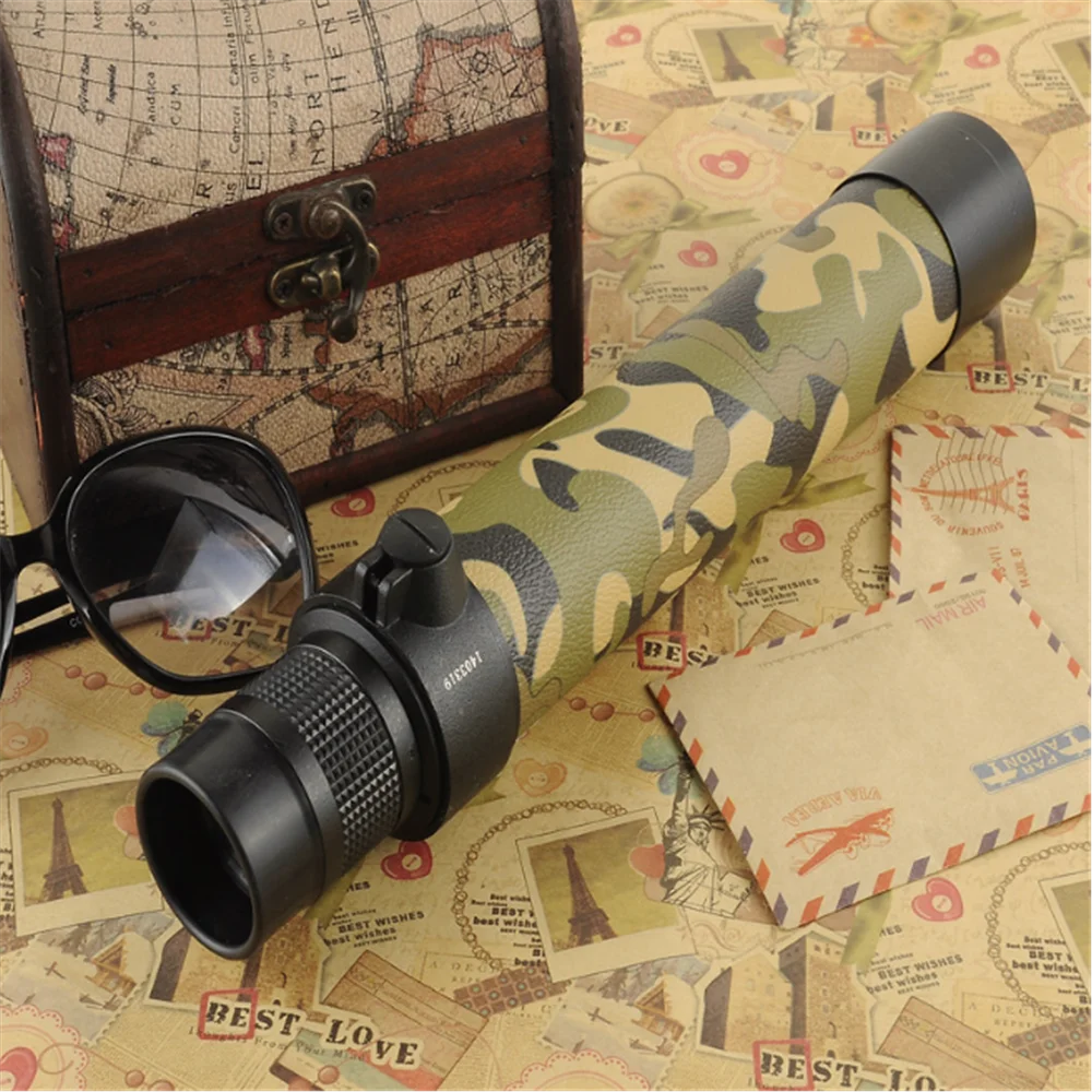 Moge Camouflage Full Metal 8-24x40mm High-power HD Non-infrared Telescopic Monocular