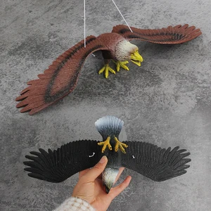Simulated eagle model, animal statue, realistic educational ornament, plastic simulation, bird toy, hanging decoration 8 Main Sales Aguia Decoration State - №6