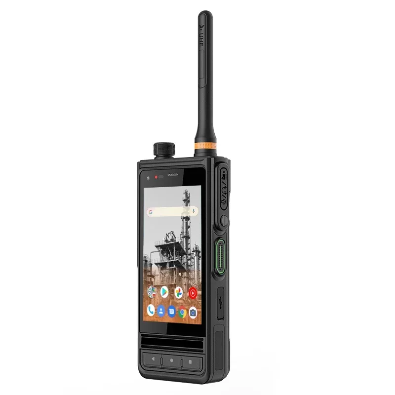 

Android 10 long range GSM Interphone HD+ IPS multi-touch screen walkie talkie phone