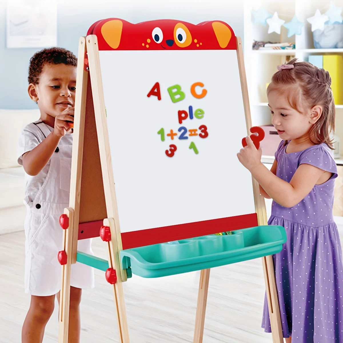 

Magnetic Letters And Numbers For Educating Kids Alphabet Fridge ABC Words Toys Spelling ( 80PCS ), Halloween, Christmas gift