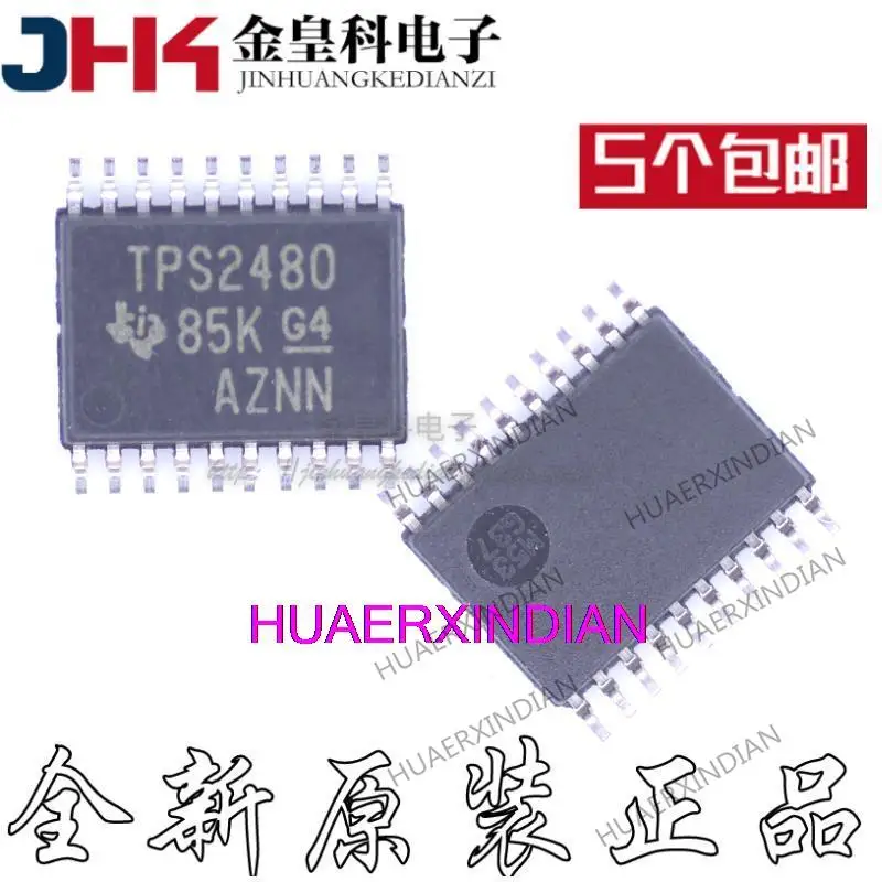 

10PCS Original TPS2480PWR TPS2480PW TPS2480 TSSOP20 TI
