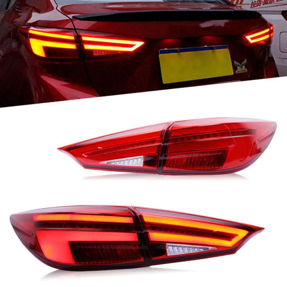 LED Tail Light for Mazda 3 Axela 2014-2018 Turn Signal Function Daytime Running Light Automotive Accessories
