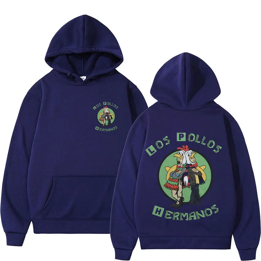 Unisex Vintage Hip Hop Graphic Hoodie Funny Chicken Theme Print Pullover Casual Streetwear Hooded Sweatshirt