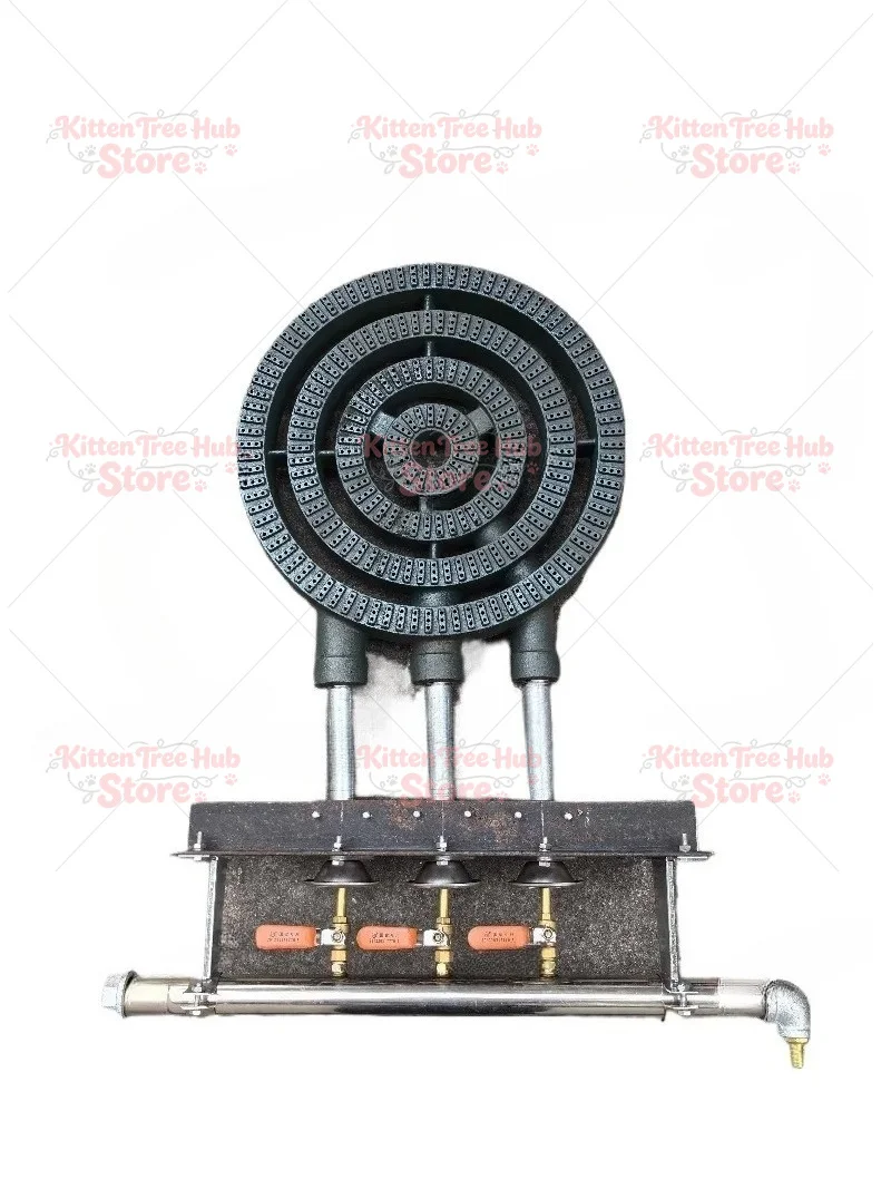 Bozai furnace burner hearth damper switch furnace ring accessories