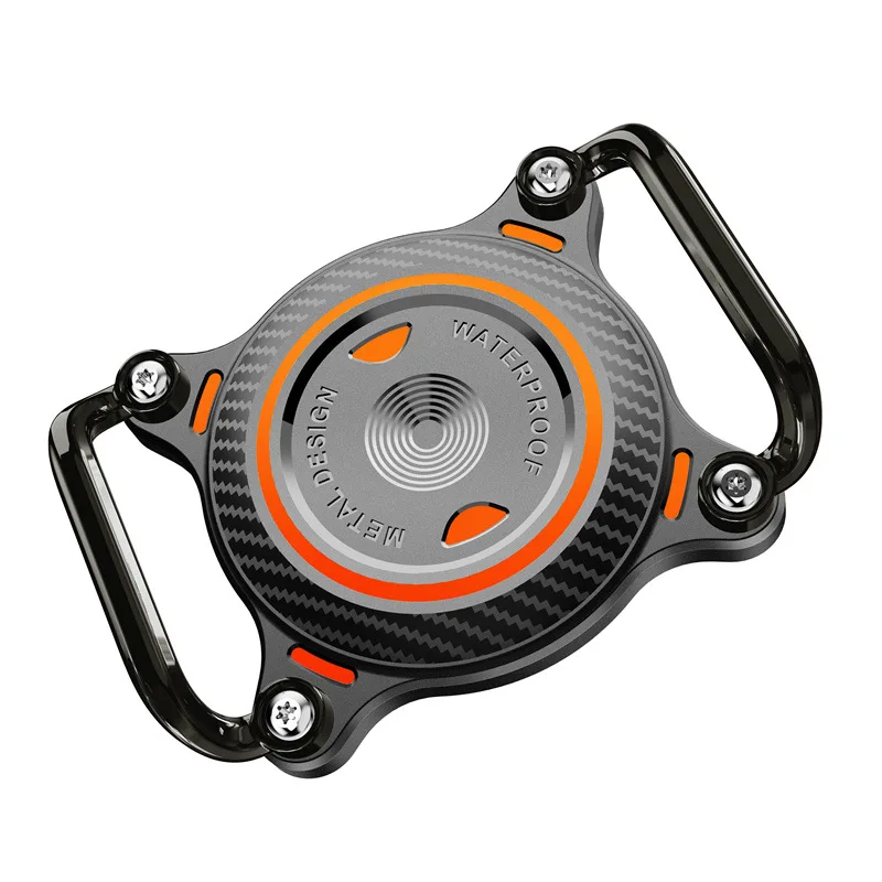 Eayburst AirTag-Halter für Hunde und Katzen, Airtag-Hülle mit Metallschnalle, Aluminiumblech, wasserdichte Abdeckung für Apple Air Tag-Halsband – Detail 19
