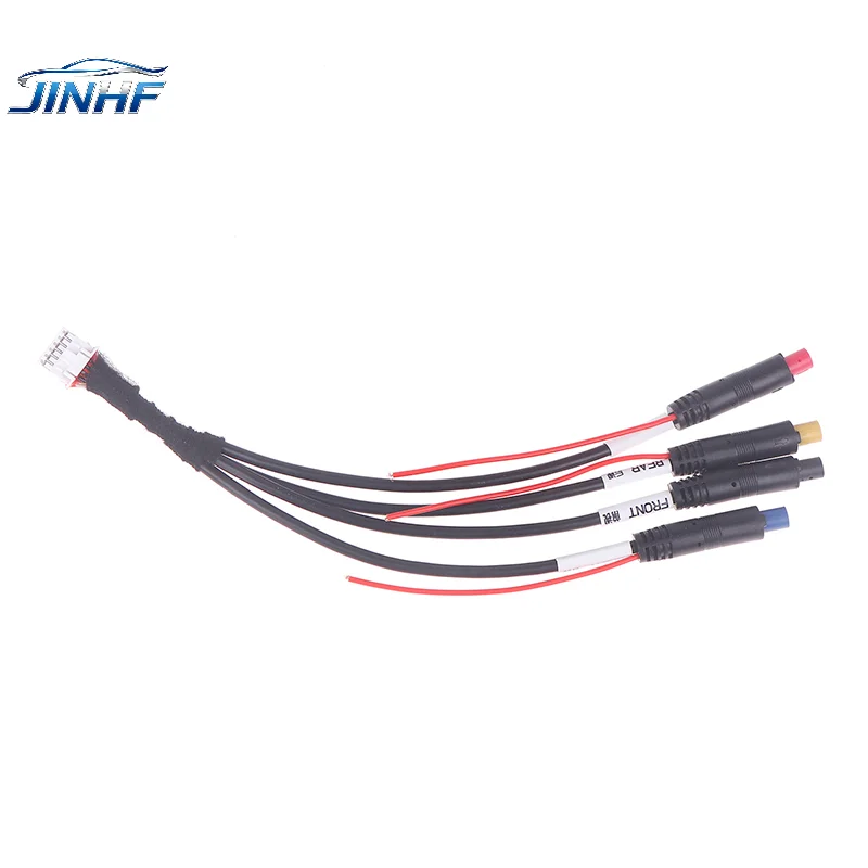 Car Accessories 360 Panoramic Camera 12 Pin Cable Suitable For Android Radio 12 Pin Socket Shenzhen Definition