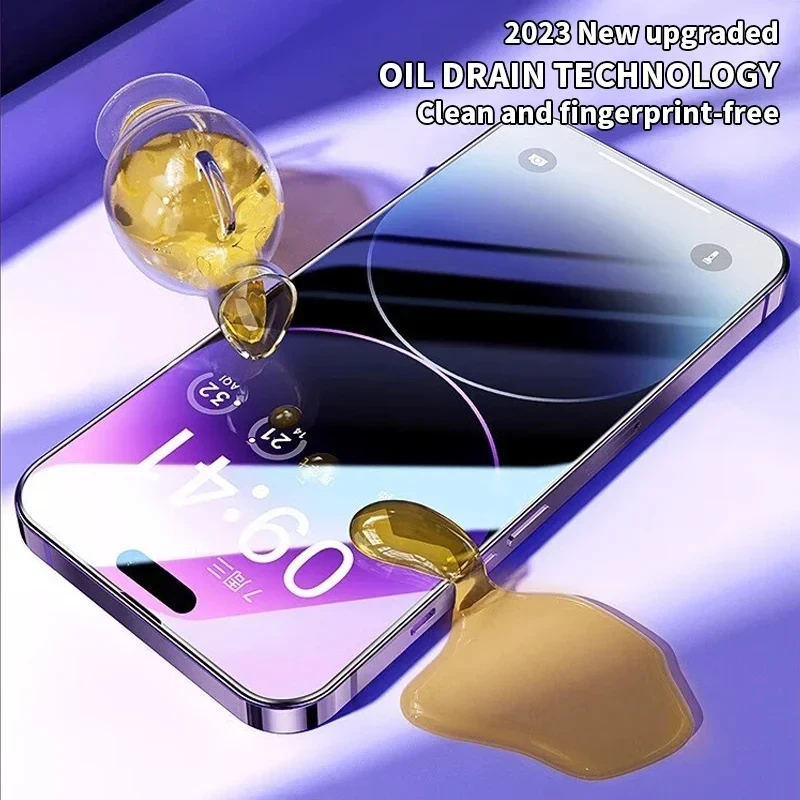 4 Piezas Vidrio Templado Protector de Pantalla para iPhone 16 11 13 14 12 15 Pro Max Compatible con iPhone 14 16 15 Plus 11 12 13 15 14 Pro 16e 4