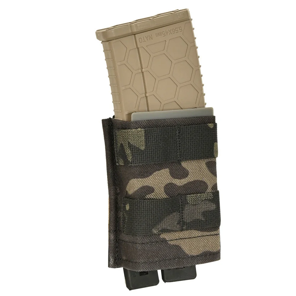 Tactical Vest Magazine Pouch Set di inserti rapidi Plate Carrier Clip Kydex mag pouch caccia per D3CRM pannello frontale 5.56 7.62