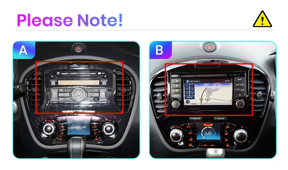 Junsun Kabelloses Carplay Android Auto Autoradio für Nissan Juke Yf15 2010 - 2014 Intelligentes System Stereo Multimedia Autoradio – Detail 1