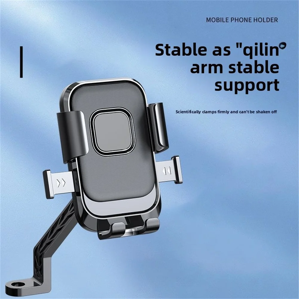 Fahrrad-Telefonhalterung, Motorrad, schnell verriegelnd, 360° °   Drehbare Telefonhalterung, stoßfester Telefonhalter, wasserdichter, stabiler Universalhalter
