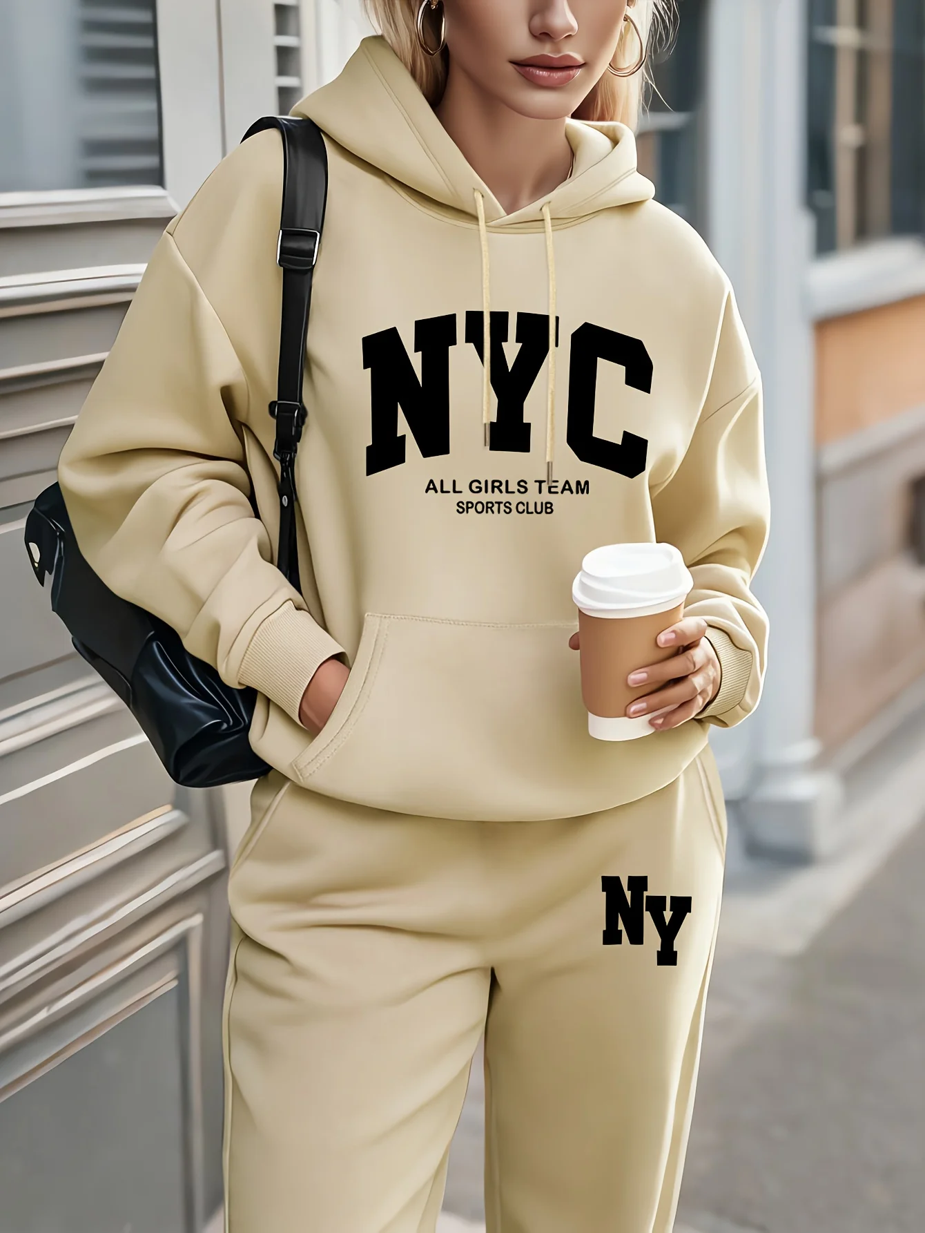Pants Sets for Women Clothing High quality casual Sweatshirt Sweatpant Hoodie Suit 2Piece Autumn Winter Outfits Woman Tracksuit