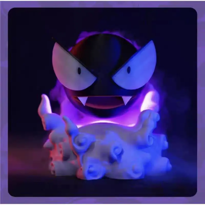 Gastly Humidifier Koffing Anime Figure Toy Pokemon Air Purifier Ambient Lighting Desktop Decorations Ornaments Collect Toy